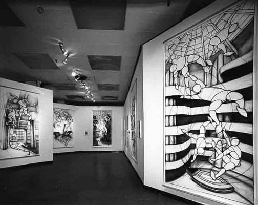 Installation at the Studio Gallery, 1983