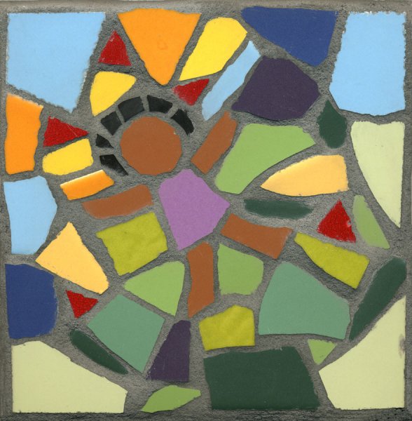 Tile Child, 6” x 6”; 2011
